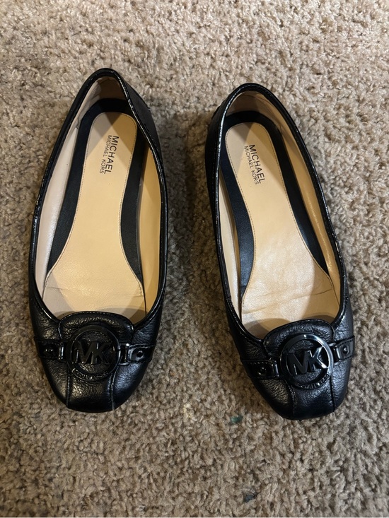 MICHAEL Michael Kors Shoes - Michael Kors Black Fulton Flats women's 7.5